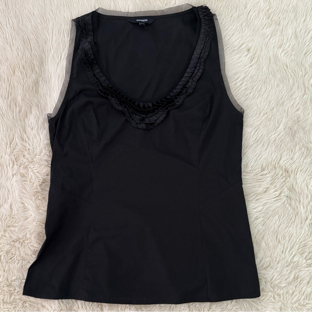 Express Black embellished Tank Top